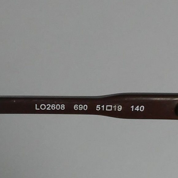 Longchamp Eyeglasses Frame (LO2608 690) Pink Tortoise 51-19-140 Women's Medium - Picture 8 of 8